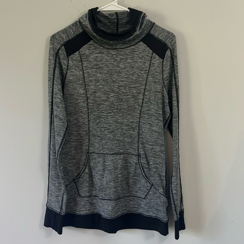 Grey workout jacket